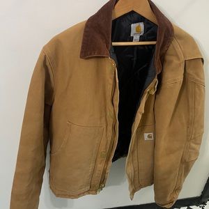 Carhartt Mens Large Quilt lined Bi-Swing Coat Very Good Condition